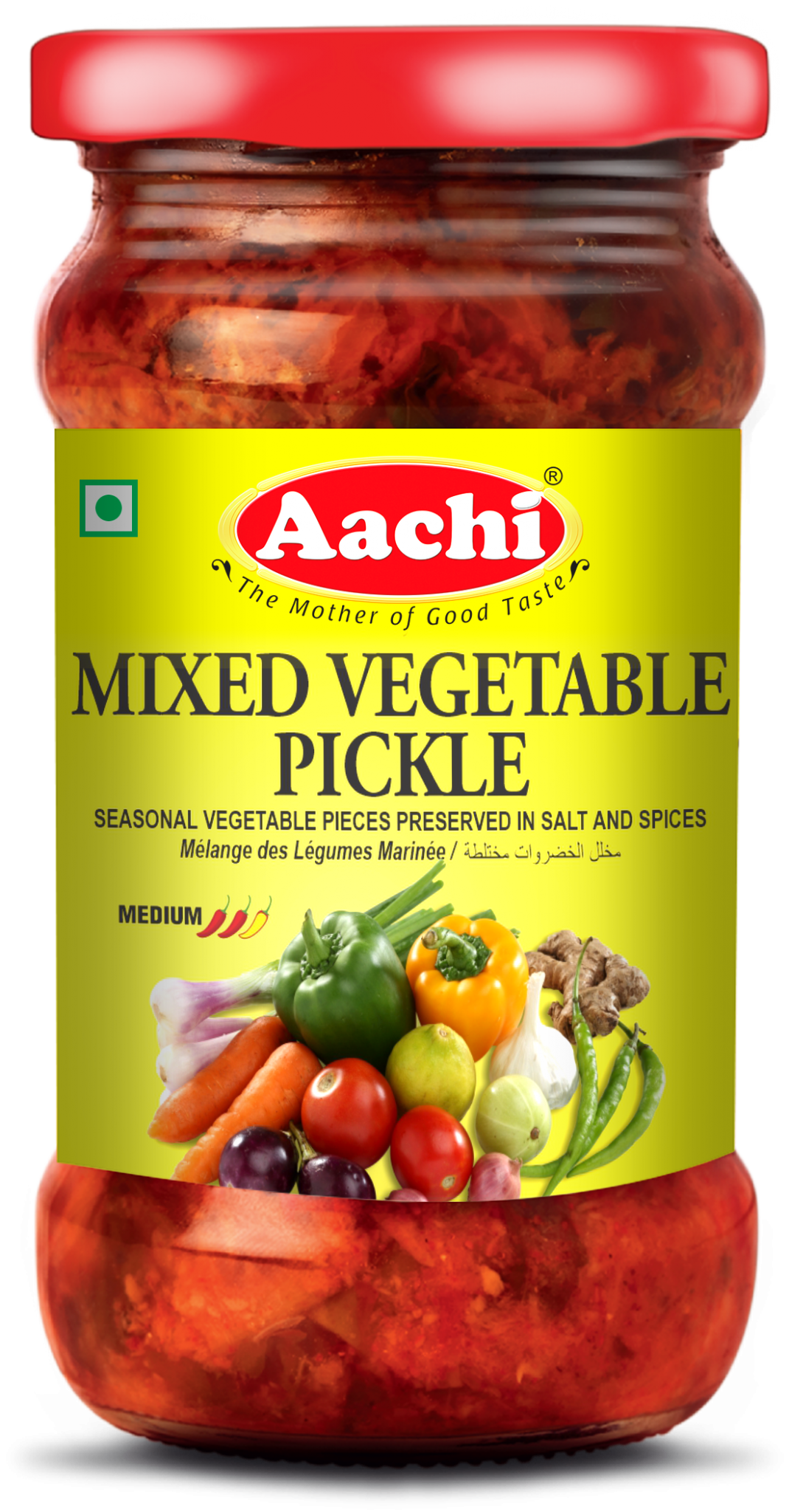 Aachi Mixed Veg. Pickle BTM International